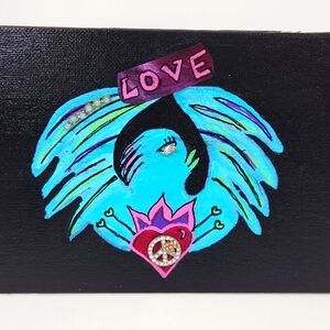 Mixed Media Painting Don't You Forget about Me" By Butterfly Rising Designs